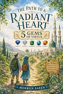 cover for the path-to-a-radiant-heart-5-gems-of-virtue-a-collection-of-stories-for-young-muslims-mehrun-saeed item.